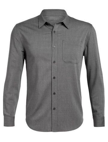 Icebreaker Cool-Lite™ Compass Flannel Long Sleeve Shirt - Men's