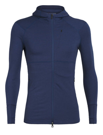 Icebreaker Merino Quantum II Long Sleeve Zip Hood Jacket - Men's