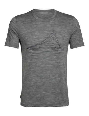 Icebreaker Tech Lite Short Sleeve Crewe Heating Up - Men's