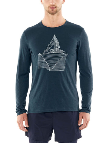 Icebreaker Tech Lite Longsleeve Crewe - Men's