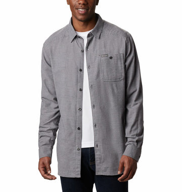 Columbia Cornell Woods™ Flannel Long Sleeve Shirt - Men's