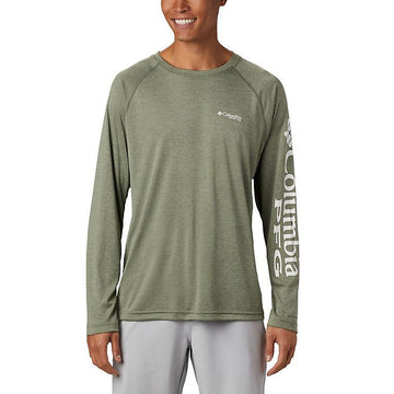 Columbia PFG Terminal Tackle™ Heather Long Sleeve Shirt - Men's