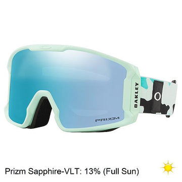 Oakley Line Miner™ XM Snow Goggle - Jasmine Celeste Camo/Prizm Snow Sapphire Iridium