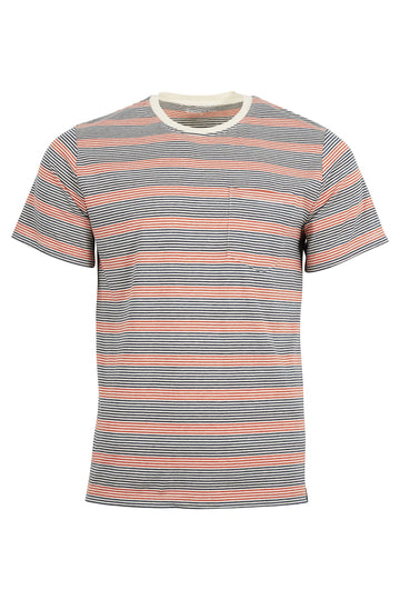 United By Blue EcoKnit™ Striped Pocket Tee - Men's