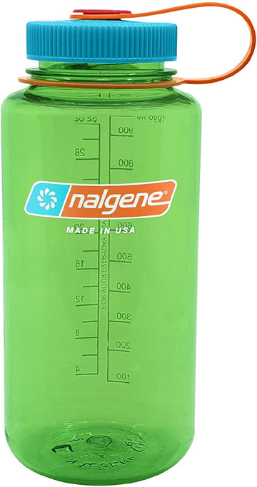 Nalgene 32oz Wide Mouth Tritan Pear Bottle