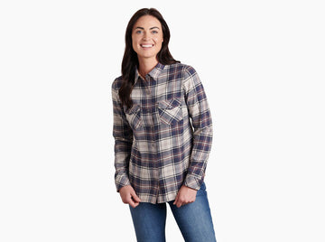 Kuhl Tess Long Sleeve Flannel - Women's