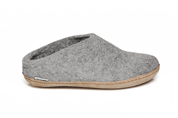 Glerups Slipper Leather - Adult's