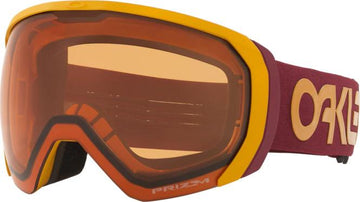 Oakley Flight Path XL Factory Pilot Snow Goggle - Factory Pilot Mustard Yellow Grenache/Prizm Snow Persimmon