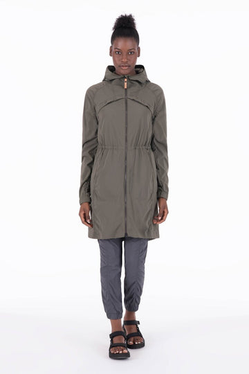 Indygena Slinga II Woven Stretch  Long Jacket - Women's