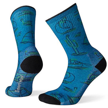 Smartwool Down The River Print Light Hiking Crew - Women's
