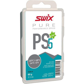 Swix PS5 Turquoise Wax -10°C/-18°C, 60G