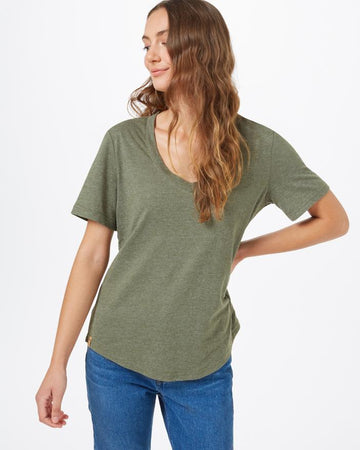 Tentree Hemp V-Neck T-Shirt - Women's