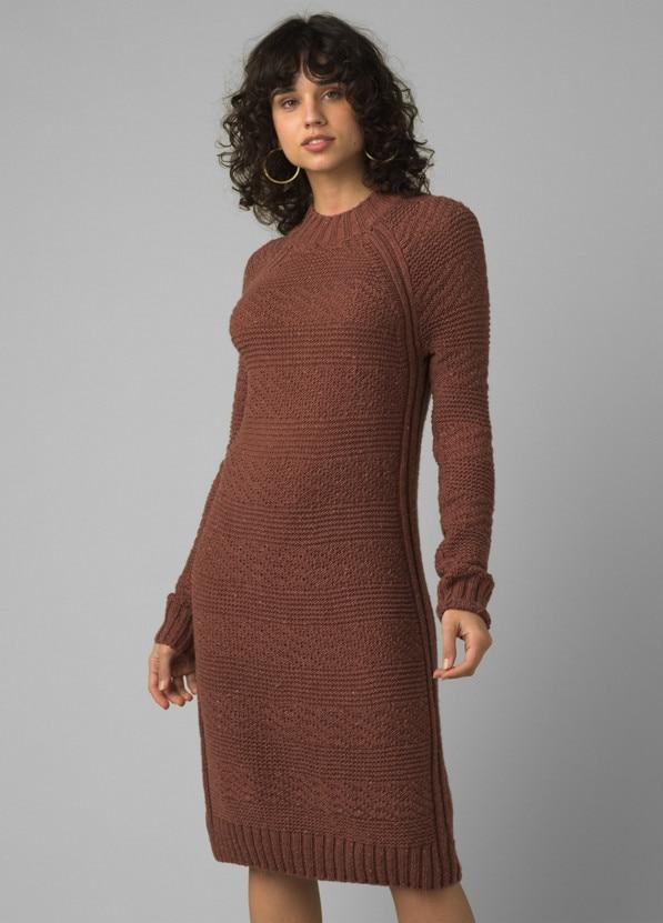 prana knit dress Women's prAna Corrinne Dress in Orange, Size XL