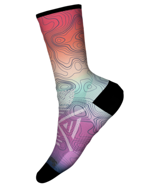 Smartwool PhD Outdoor Light Print Mid Crew Socks - Women's