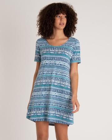 Sherpa Kira Short Sleeve Swing Dress - Women's