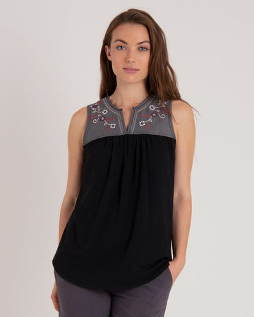 Sherpa Shaanti Embroidered Tank Top - Women's